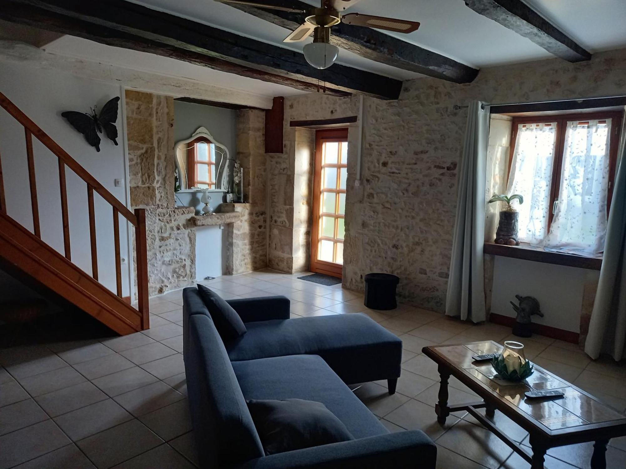 Villa Le Papillon Savigne Exterior foto